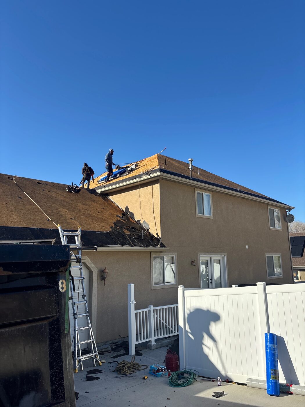 Roof Tear-Off — Stucco Home Utah — Utah County, UT