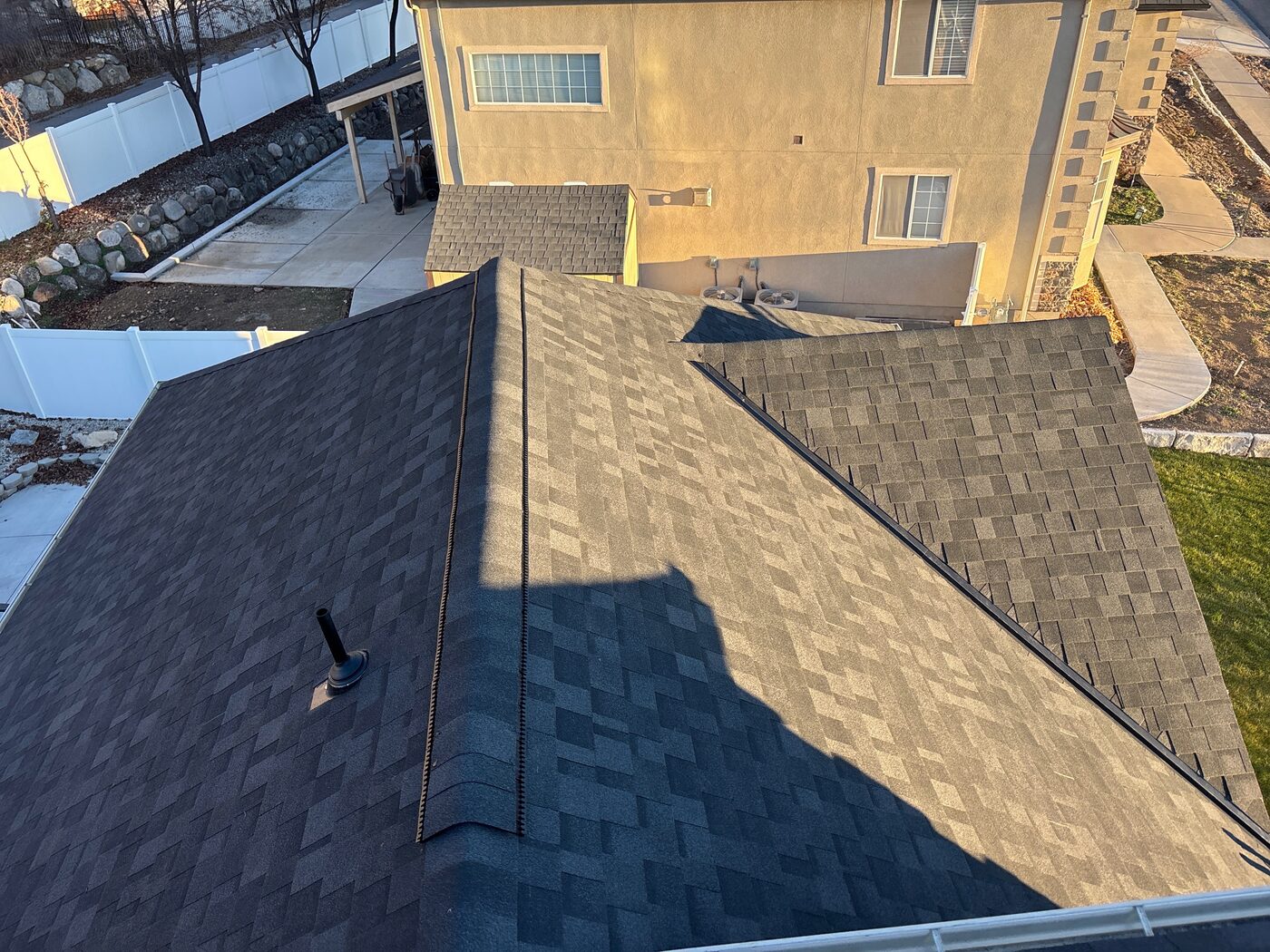 Ridge Vent Installation — Golden Hour — Utah County, UT