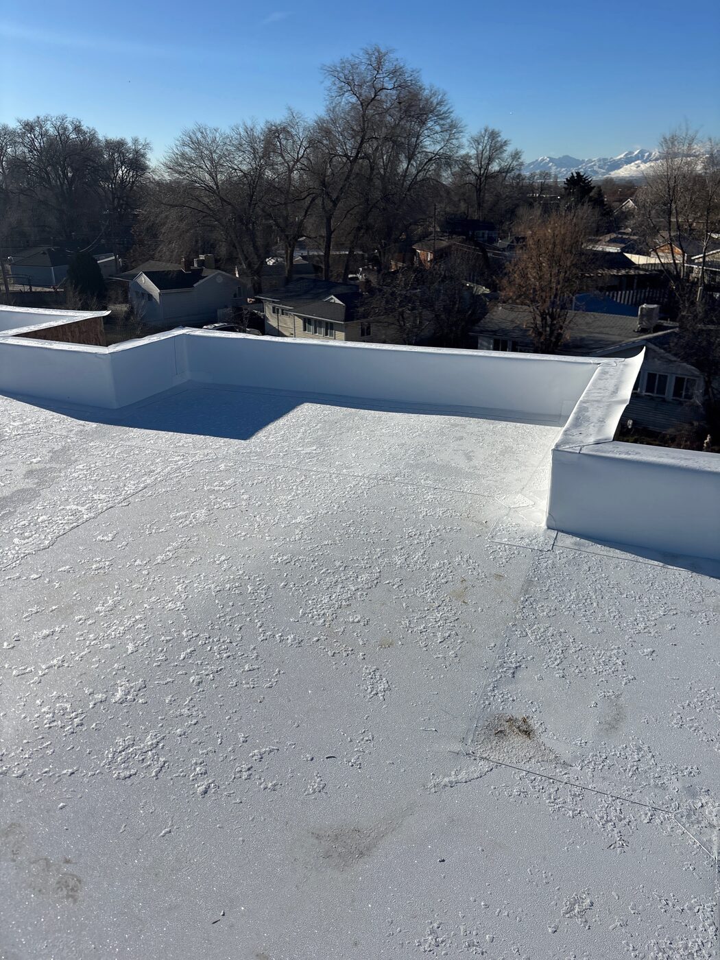 Commercial TPO Flat Roof — Wide View — Salt Lake County, UT