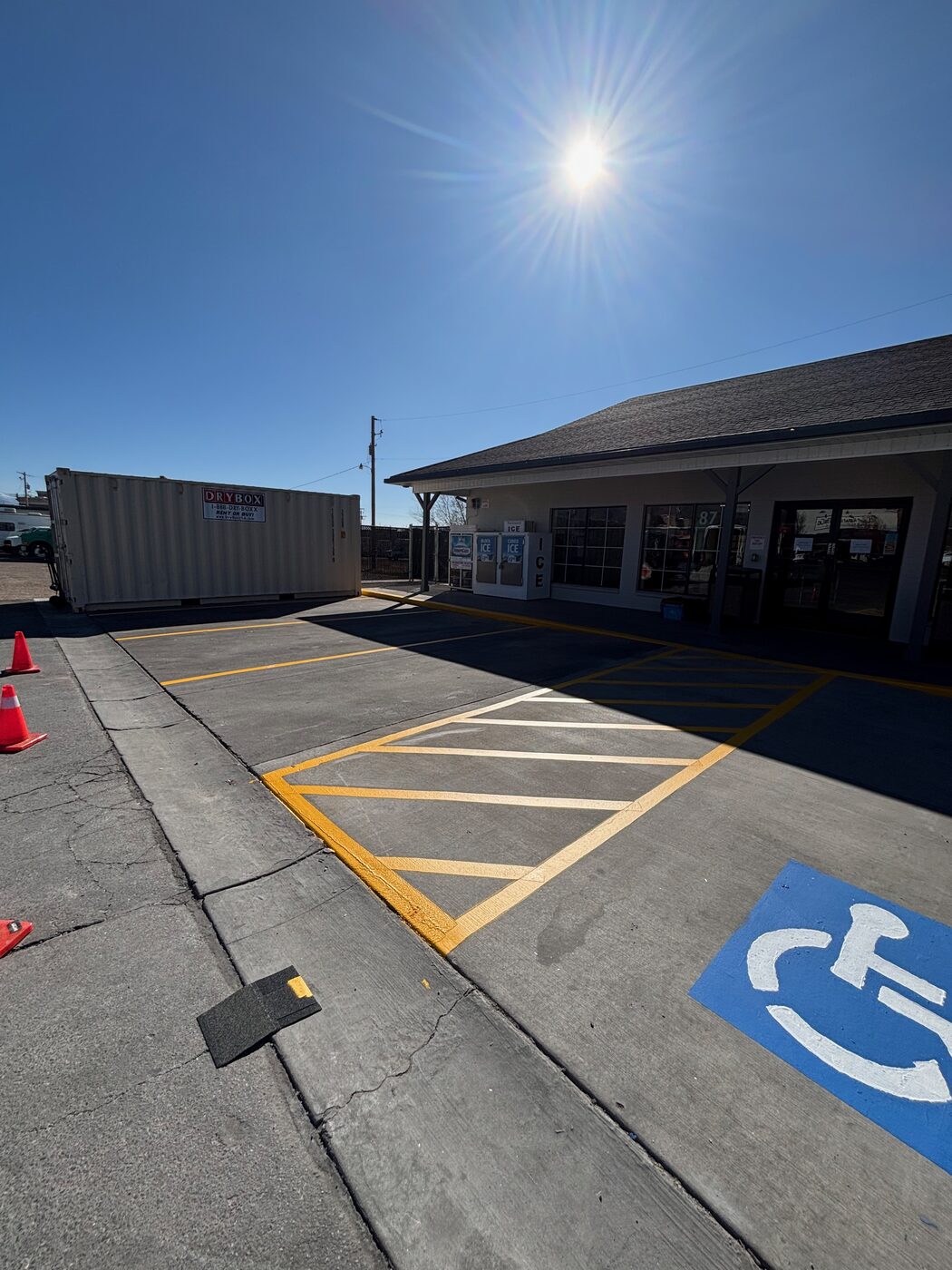 Fire Lane Marking